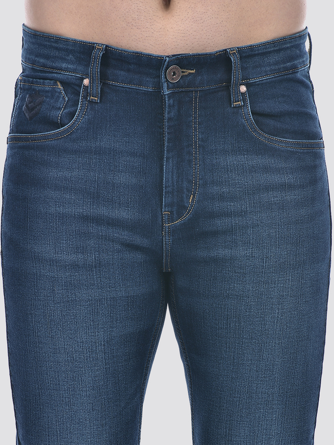 Numero Uno Men Blue Slim Fit Sustainable Jeans